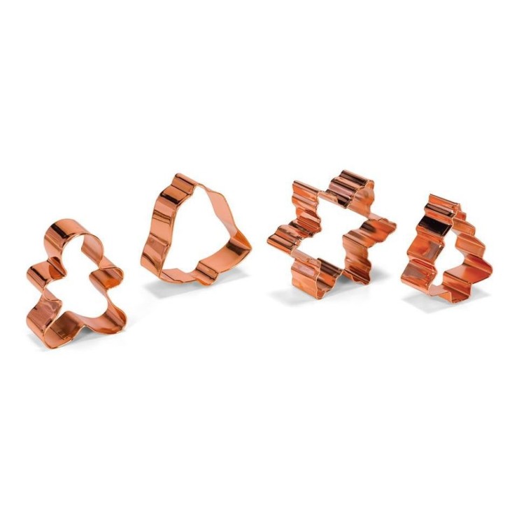 CORTADORES GALLETAS DE NAVIDAD SET 4 - PATISSE