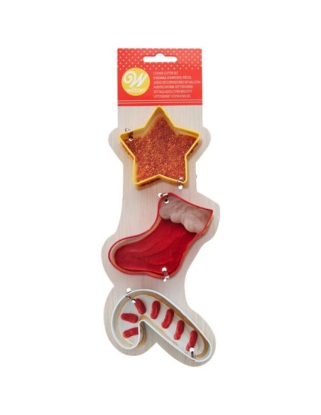 CORTADORES GALLETAS CALCETIN SET 3 - WILTON