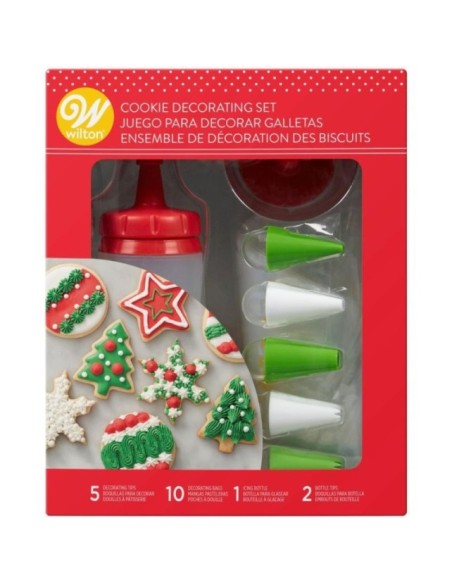 SET DECORACIÓN GALLETAS DE NAVIDAD - WILTON