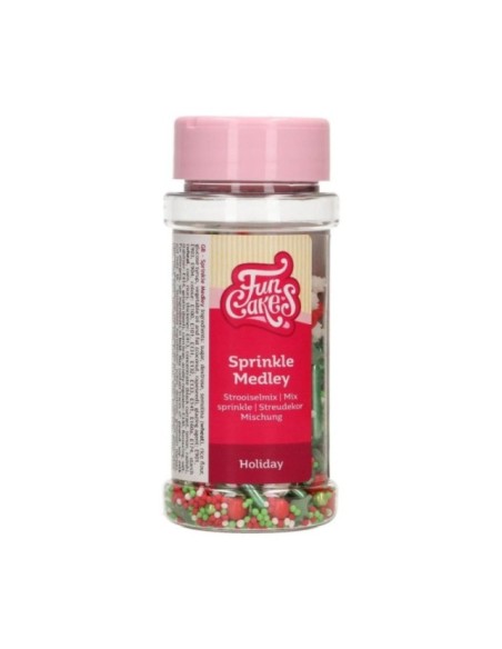 SPRINKLE MEDLEY HOLIDAY 65G - FUNCAKES
