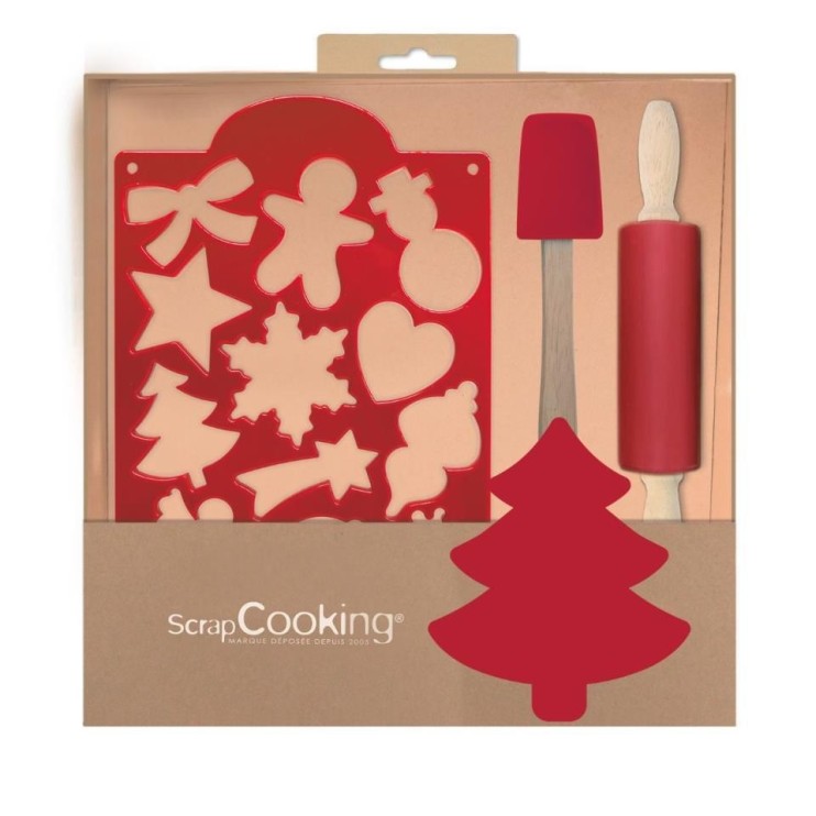 SET PARA HACER GALLETAS NAVIDAD - SCRAPCOOKING