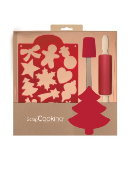 SET PARA HACER GALLETAS NAVIDAD - SCRAPCOOKING