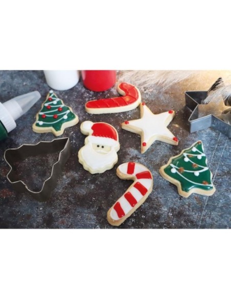 CORTADORES GALLETAS NAVIDAD SET 4 - SCRAPCOOKING
