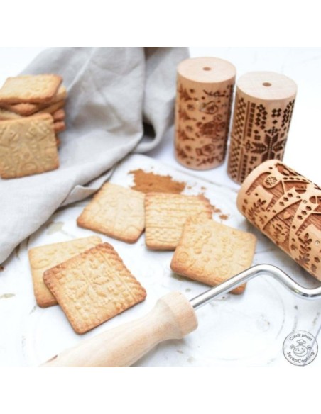 MOLDE SET RODILLOS NAVIDEÑOS- SCRAPCOOKING