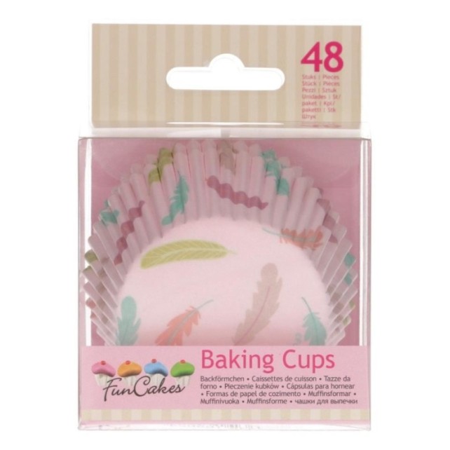 CÁPSULAS PLUMAS 48UD - FUNCAKES