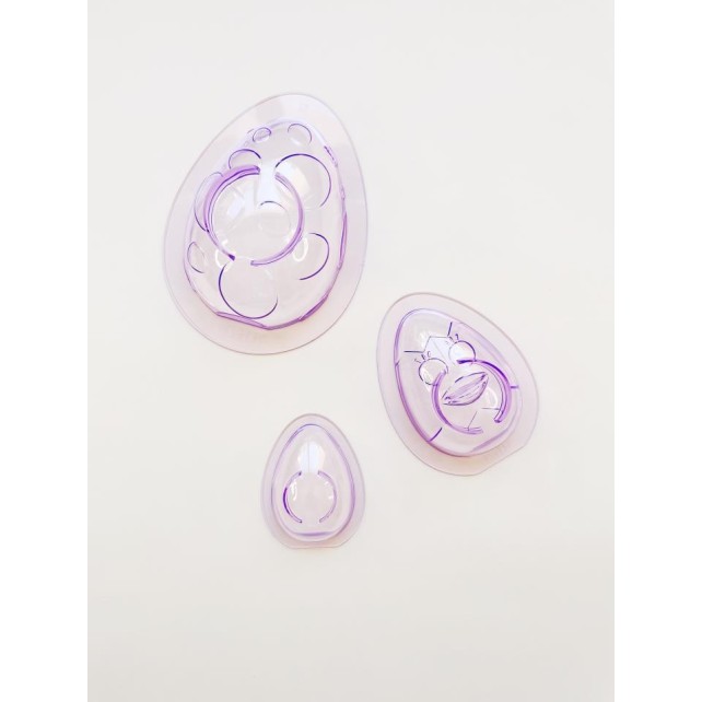 MOLDES HUEVOS PASCUA 3D - IBILI