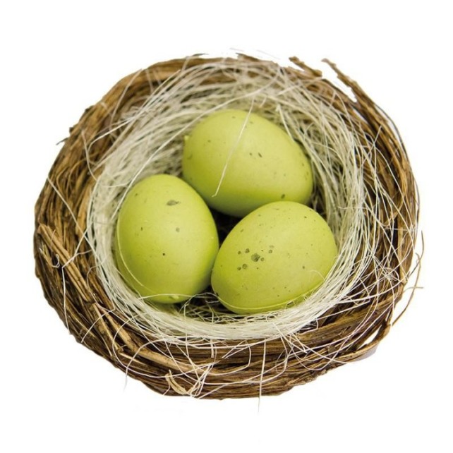 NIDO CON HUEVOS DE PASCUA - ARTIPAS