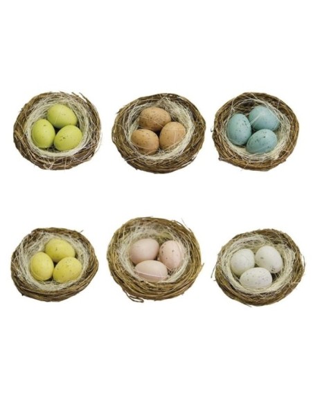 NIDO CON HUEVOS DE PASCUA - ARTIPAS