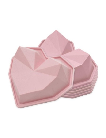 MOLDE SILICONA CORAZONES - SCRAPCOOKING