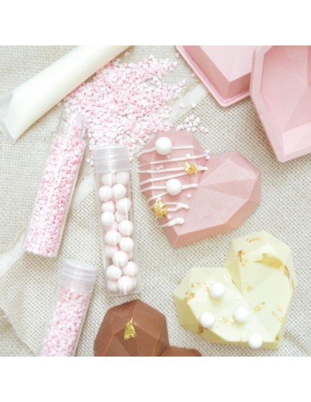 MOLDE SILICONA CORAZONES - SCRAPCOOKING