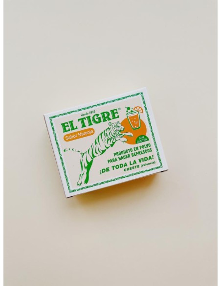 GASEOSAS DE PAPEL SABOR NARANJA - EL TIGRE