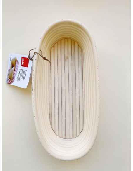 BANNETON - CESTA DE LEVADO OVAL 27X13 - IBILI