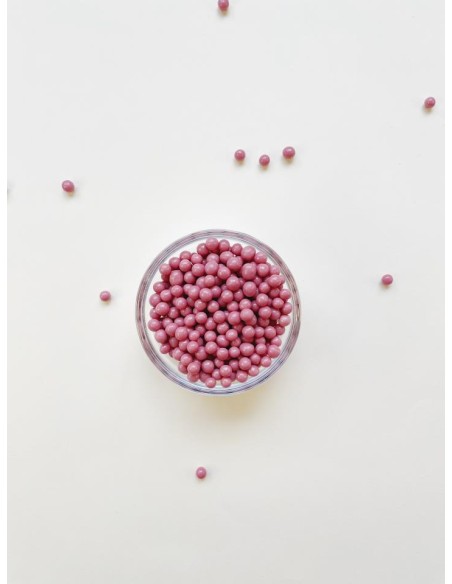 PERLAS CRUJIENTES CHOCOLATE RUBY 800G - MONA LISA