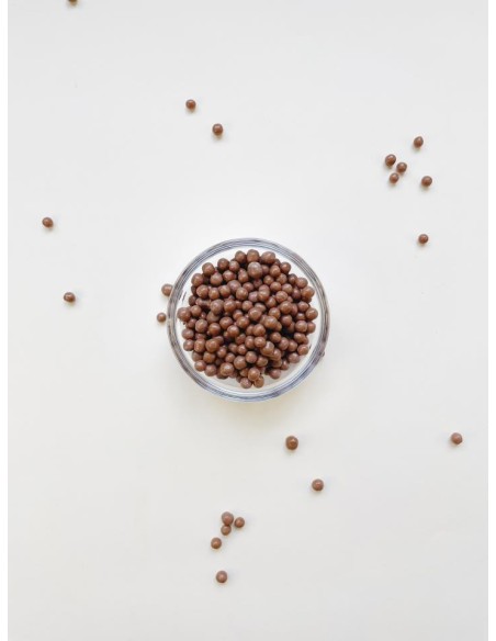 PERLAS CRUJIENTES CHOCOLATE CON LECHE 800G - MONA 