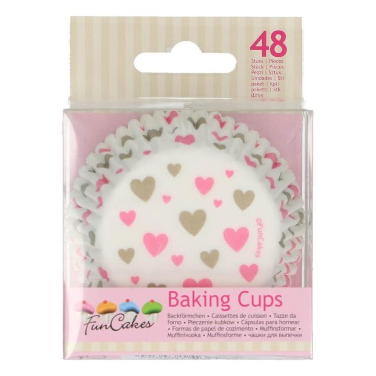 CÁPSULAS CORAZONES 48UD - FUNCAKES