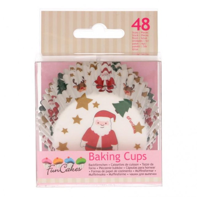 CÁPSULAS PAPA NOEL Y RENOS 48UD - FUNCAKES