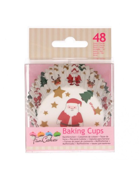 CÁPSULAS PAPA NOEL Y RENOS 48UD - FUNCAKES