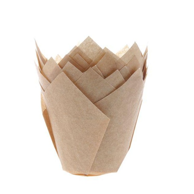 CÁPSULAS MUFFIN KRAFT 36UD - HOUSE OF MARIE