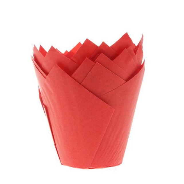 CÁPSULAS MUFFIN ROJO 36UD - HOUSE OF MARIE