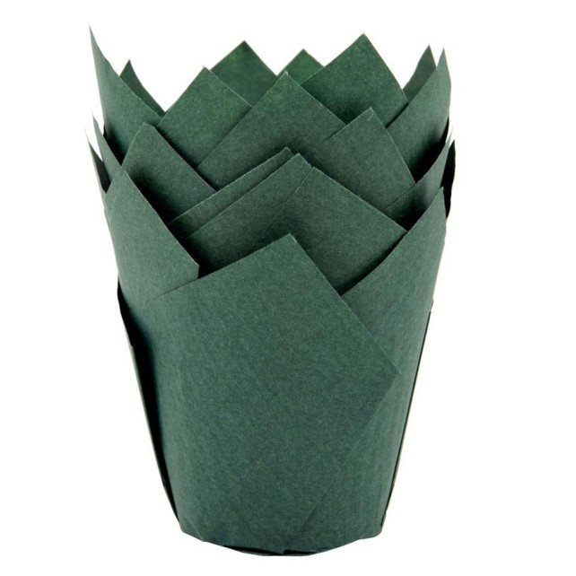 CÁPSULAS MUFFIN VERDE 36UD - HOUSE OF MARIE
