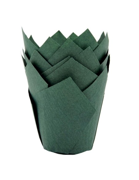 CÁPSULAS MUFFIN VERDE 36UD - HOUSE OF MARIE