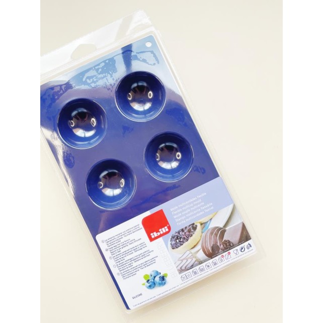 MOLDES SEMIESFERAS  6 CAVIDADES 7CM  - IBILI