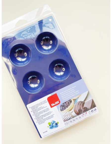 MOLDES SEMIESFERAS  6 CAVIDADES 7CM  - IBILI