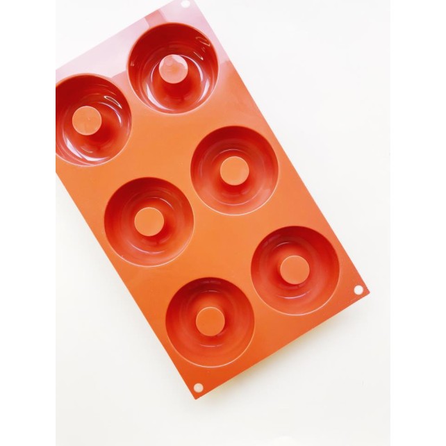 MOLDE SILICONA DONUT - SILIKOMART 