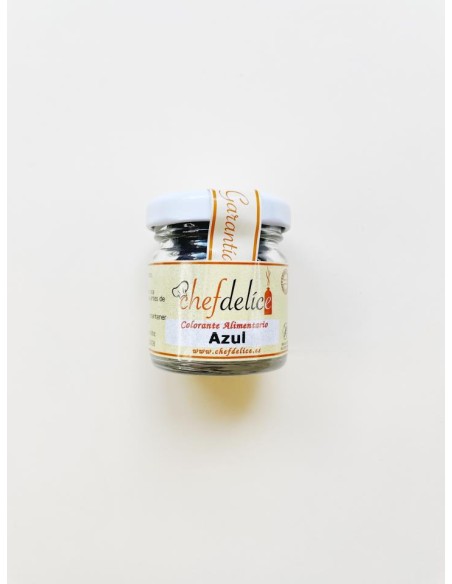 COLORANTE EN POLVO AZUL 20G - CHEFDELICE