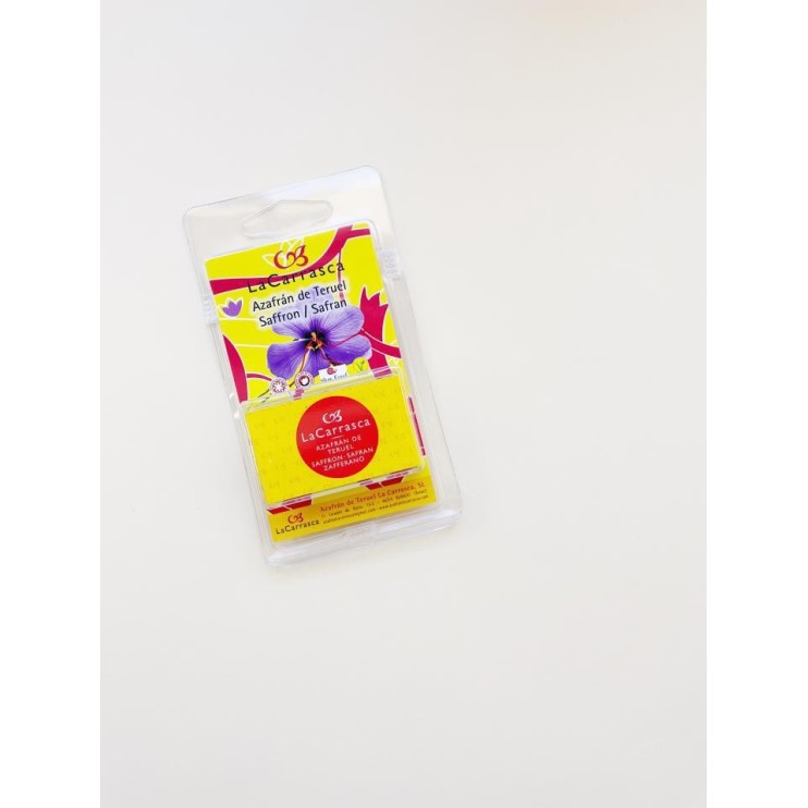 AZAFRAN CAJITA METACRILATO 0.5G - LA CARRASCA