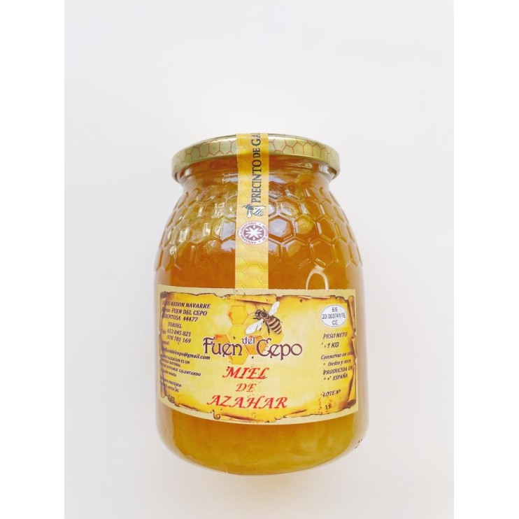 MIEL DE AZAHAR 100  NATURAL 1KG - FUEN DEL CEPO