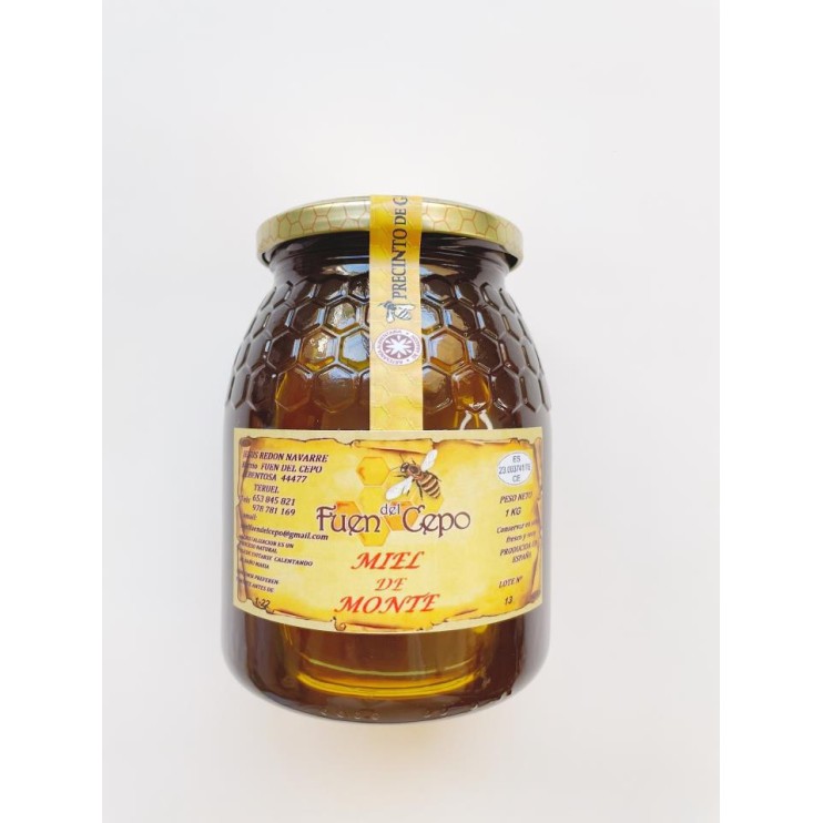 MIEL DE MONTE 100  NATURAL 1KG - FUEN DEL CEPO