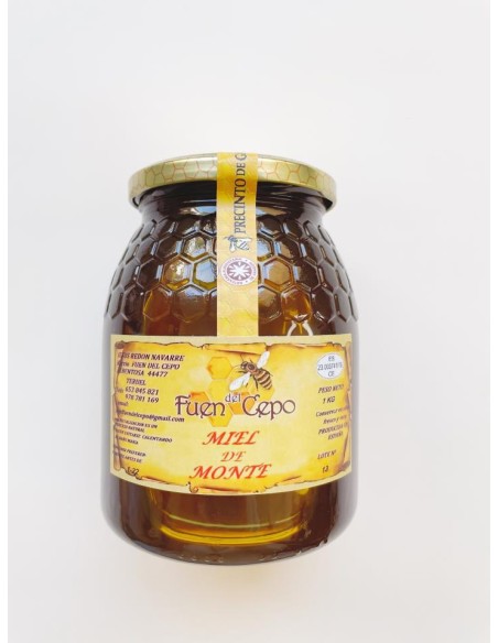 MIEL DE MONTE 100  NATURAL 1KG - FUEN DEL CEPO