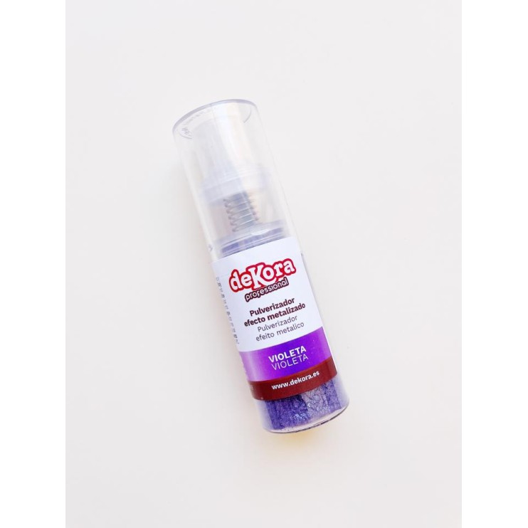 PULVERIZADOR VIOLETA EFECTO PERLADO 10G - DEKORA