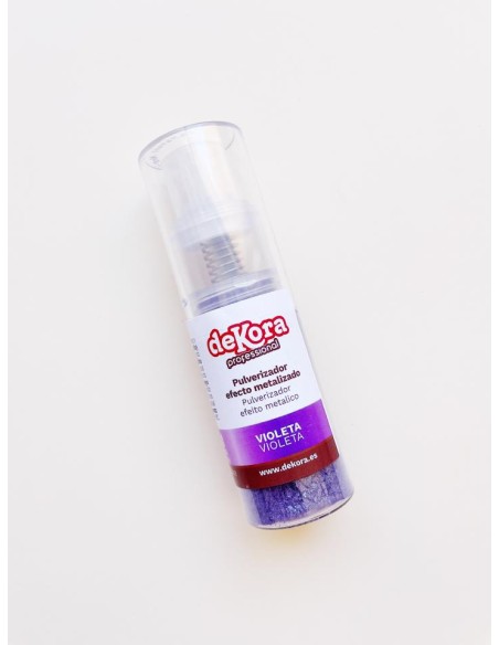 PULVERIZADOR VIOLETA EFECTO PERLADO 10G - DEKORA