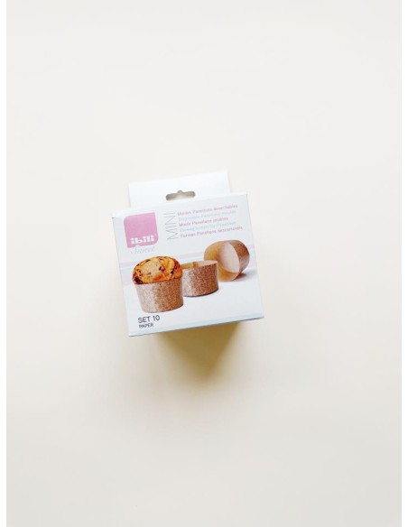 MOLDES HORNEAR PANETTONE 90G 10 UNIDADES - IBILI