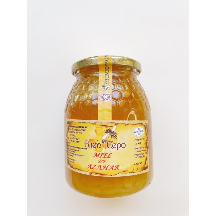 MIEL DE AZAHAR 100% NATURAL 1KG - FUEN DEL CEPO