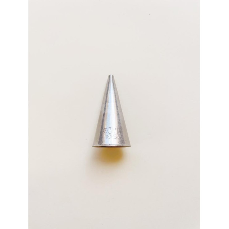 BOQUILLA REDONDA INOX  3MM - DEKORA