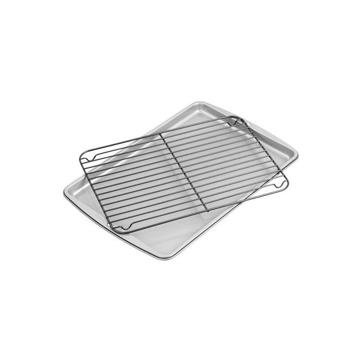SET BANDEJA Y REJILLA HORNEAR 38 7X26CM - WILTON 2