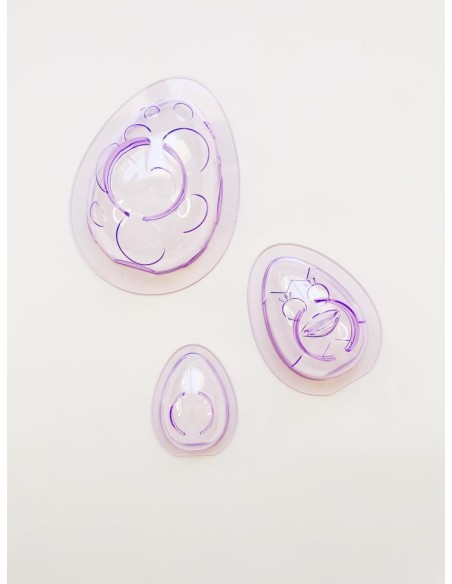MOLDES HUEVOS PASCUA 3D - IBILI