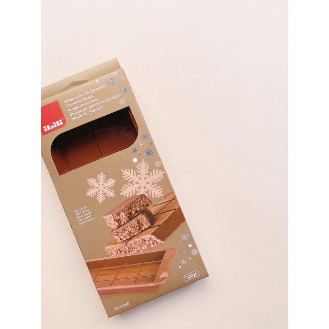 MOLDE TURRON CHOCOLATE SILICONA - IBILI 