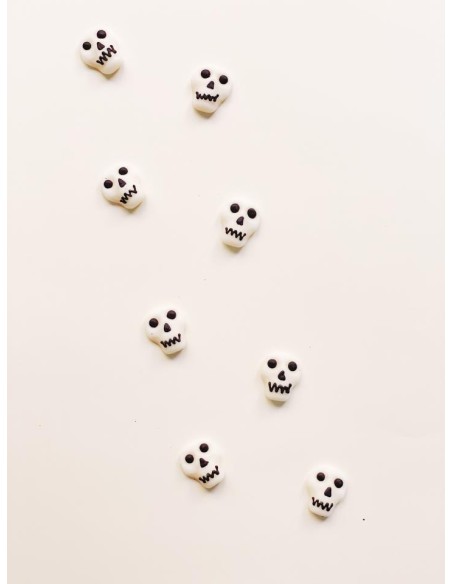 SET DECORACIONES FONDANT CALAVERAS 8UDS - FUNCAKES