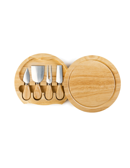 TABLA Y CUCHILLOS PARA QUESO - IBILI
