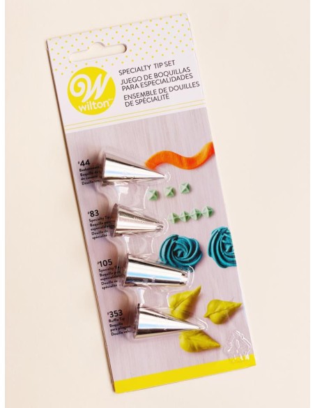 SET DE 2 BOQUILLAS CESTA Y CESPED - WILTON