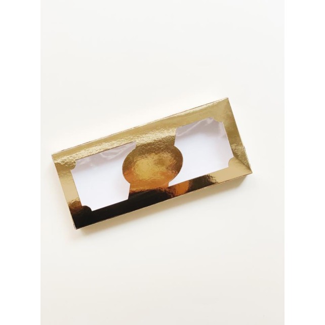 CAJA TURRON CON VENTANA