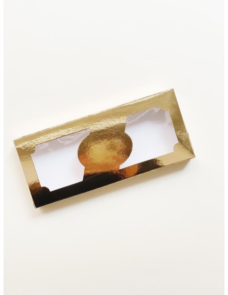 CAJA TURRON CON VENTANA