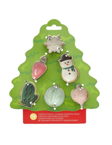 CORTADOR PARA GALLETAS ÁRBOL SET/6 - WILTON