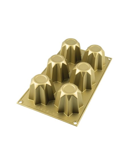 MOLDE DE SILICONA MINI PANDORO - SILIKOMART
