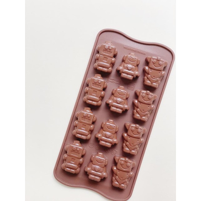 MOLDES BOMBÓN ROBOCHOC - SILIKOMART
