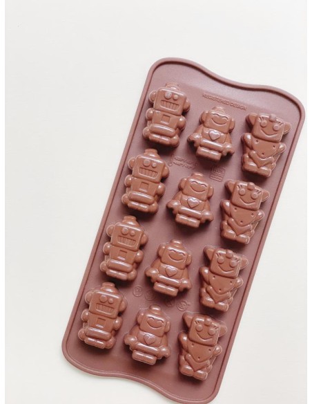 MOLDES BOMBÓN ROBOCHOC - SILIKOMART